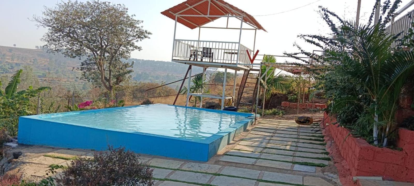 Veera Farmhouse,Villa Kolhapur Buitenkant foto